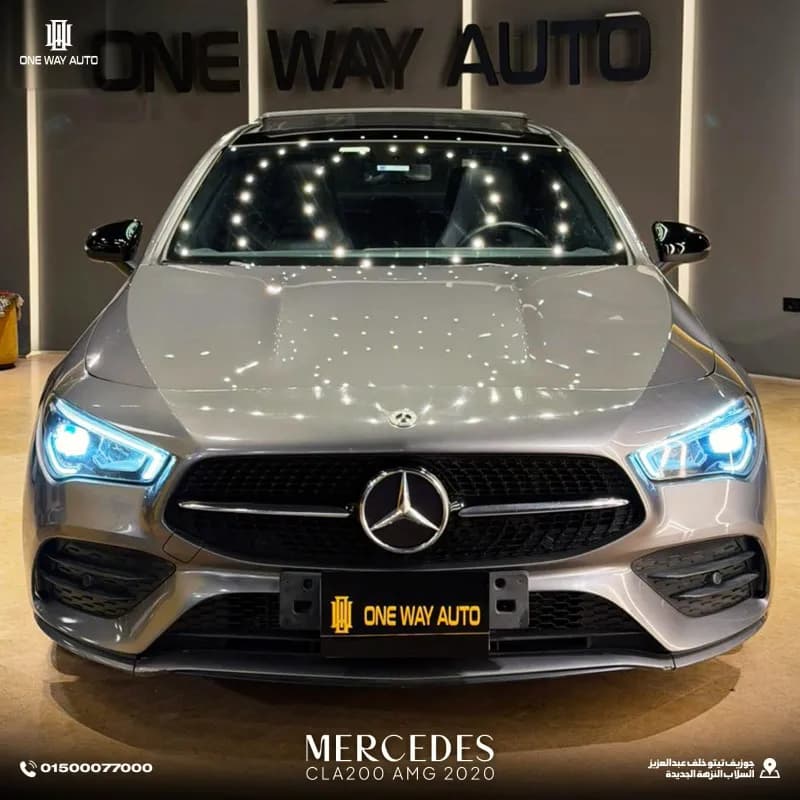 Mercedes-Benz CLA 200 2021 AMG Gray Automatic — Used