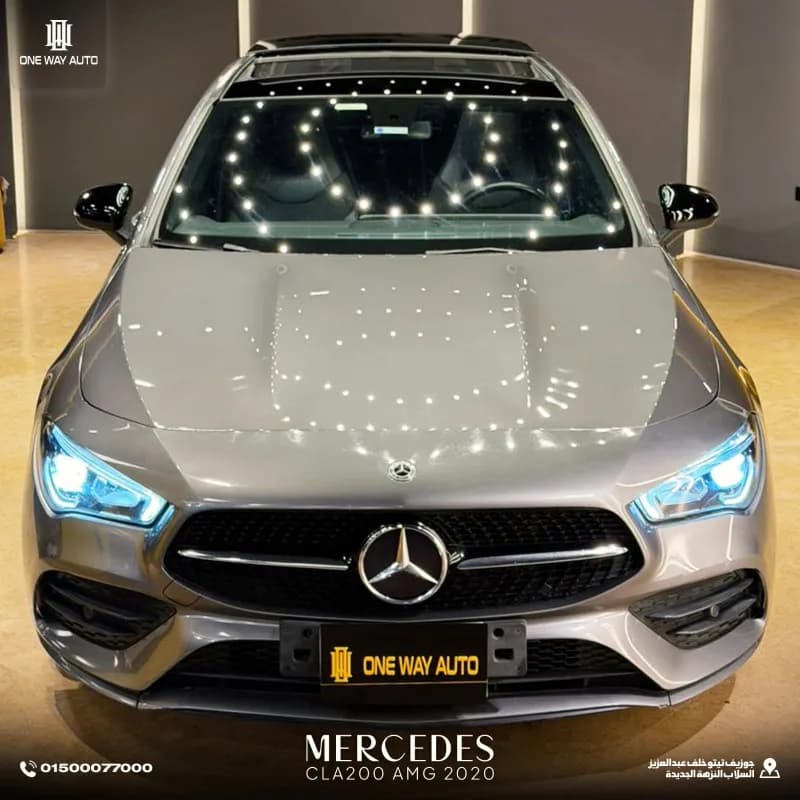 Mercedes-Benz CLA 200 2021 AMG Gray Automatic — Used