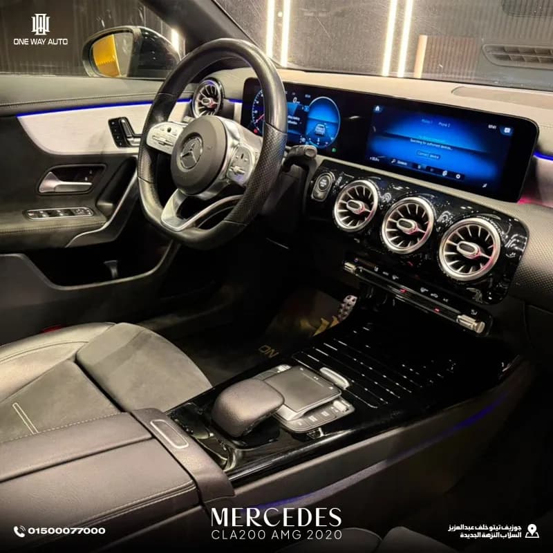 Mercedes-Benz CLA 200 2021 AMG Gray Automatic — Used