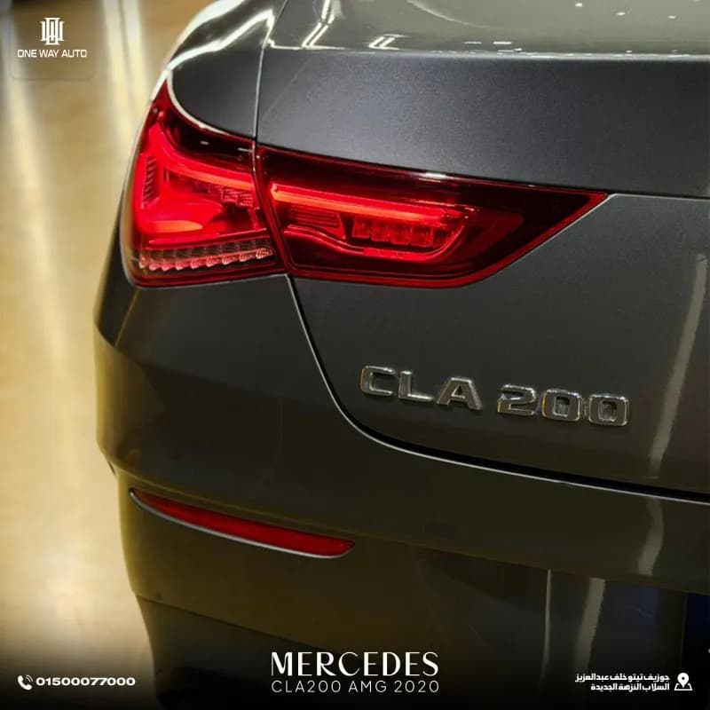 Mercedes-Benz CLA 200 2021 AMG Gray Automatic — Used