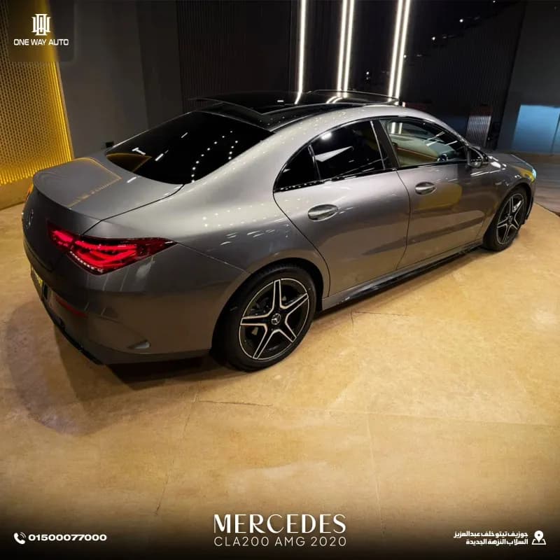 Mercedes-Benz CLA 200 2021 AMG Gray Automatic — Used