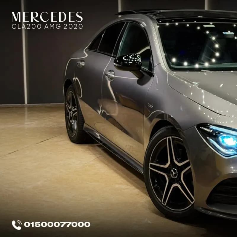 Mercedes-Benz CLA 200 2021 AMG Gray Automatic — Used