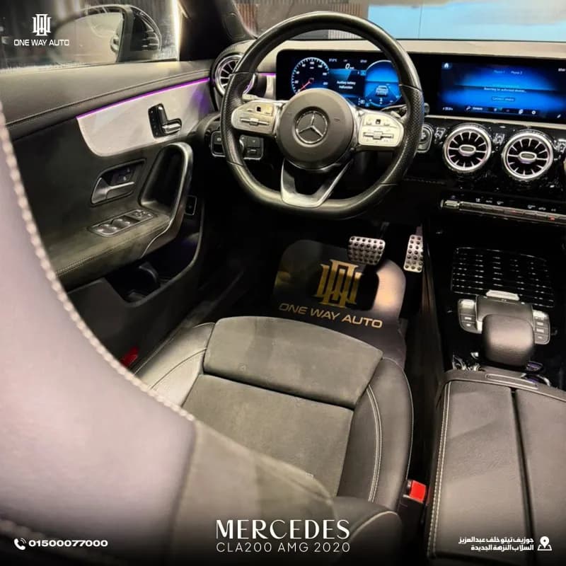 Mercedes-Benz CLA 200 2021 AMG Gray Automatic — Used