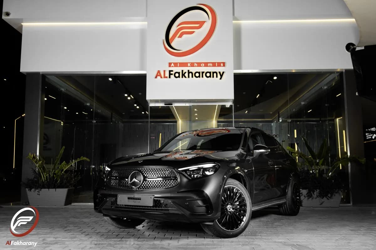 مرسيدس بنز GLC 300 2026 اي ام جي كوبيه رمادي أوتوماتيك — جديدة