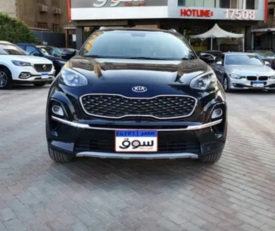 كيا سبورتاج 2020 هاي لاين أسود أوتوماتيك — مستعملة