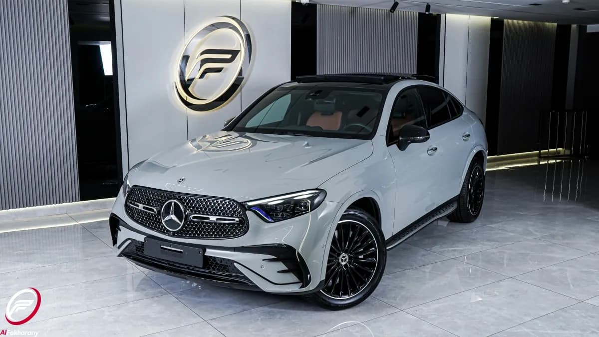 مرسيدس بنز GLC 300 2026 اي ام جي كوبيه رمادي ناردو أوتوماتيك — مستعملة