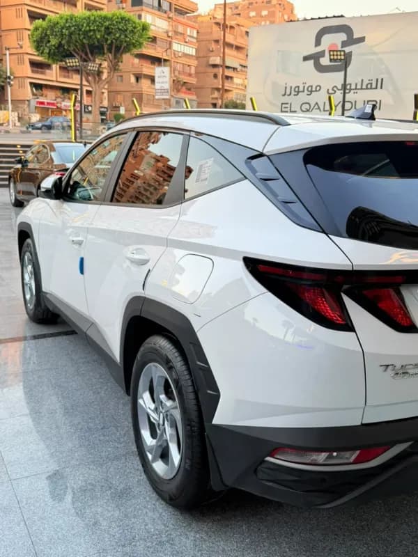 هيونداي توسان 2021 بلاز أبيض أوتوماتيك — مستعملة