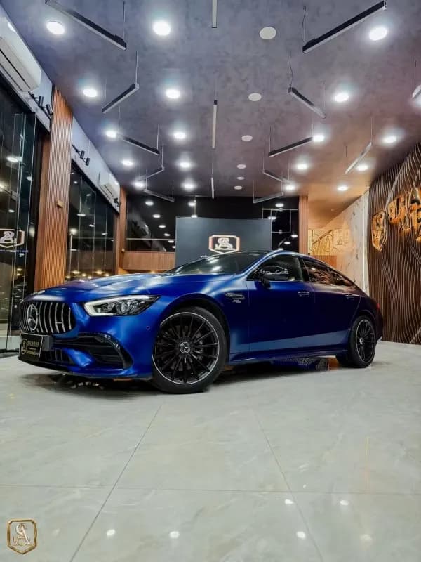 مرسيدس بنز GT53 2021 ايه ام جي أزرق أوتوماتيك — مستعملة