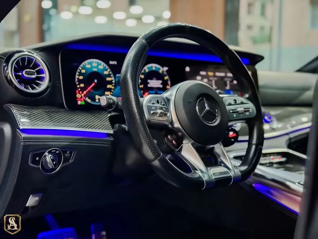 مرسيدس بنز GT53 2021 ايه ام جي أزرق أوتوماتيك — مستعملة