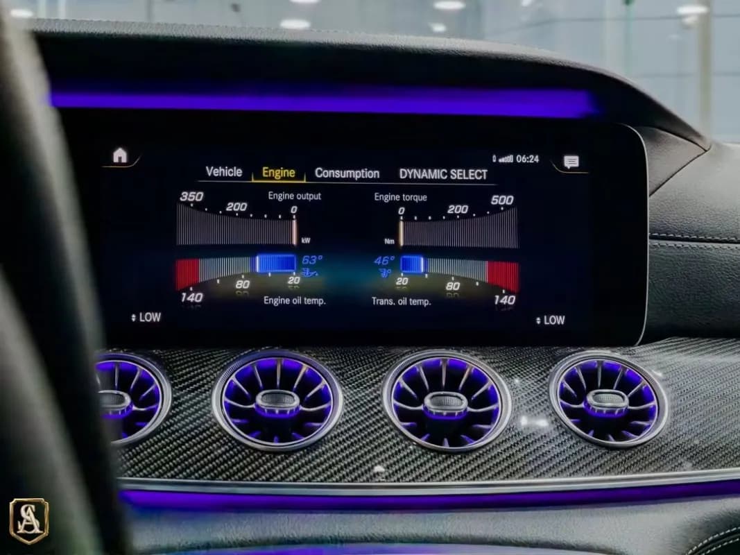 مرسيدس بنز GT53 2021 ايه ام جي أزرق أوتوماتيك — مستعملة