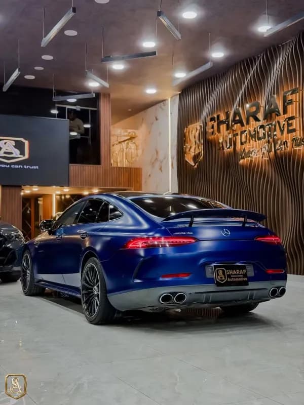 مرسيدس بنز GT53 2021 ايه ام جي أزرق أوتوماتيك — مستعملة