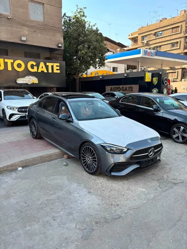 مرسيدس بنز C200 2026 ايه ام جي رمادي أوتوماتيك — جديدة