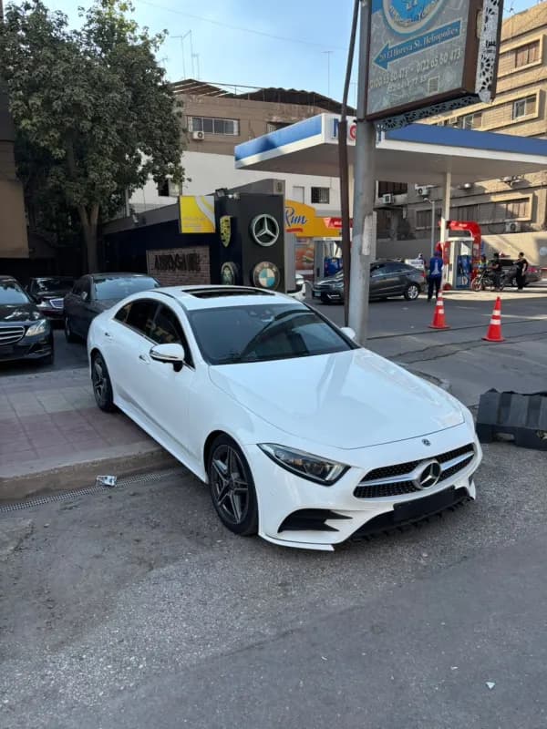 مرسيدس بنز سي ال اس 350 2019 ايه ام جي أبيض أوتوماتيك — مستعملة