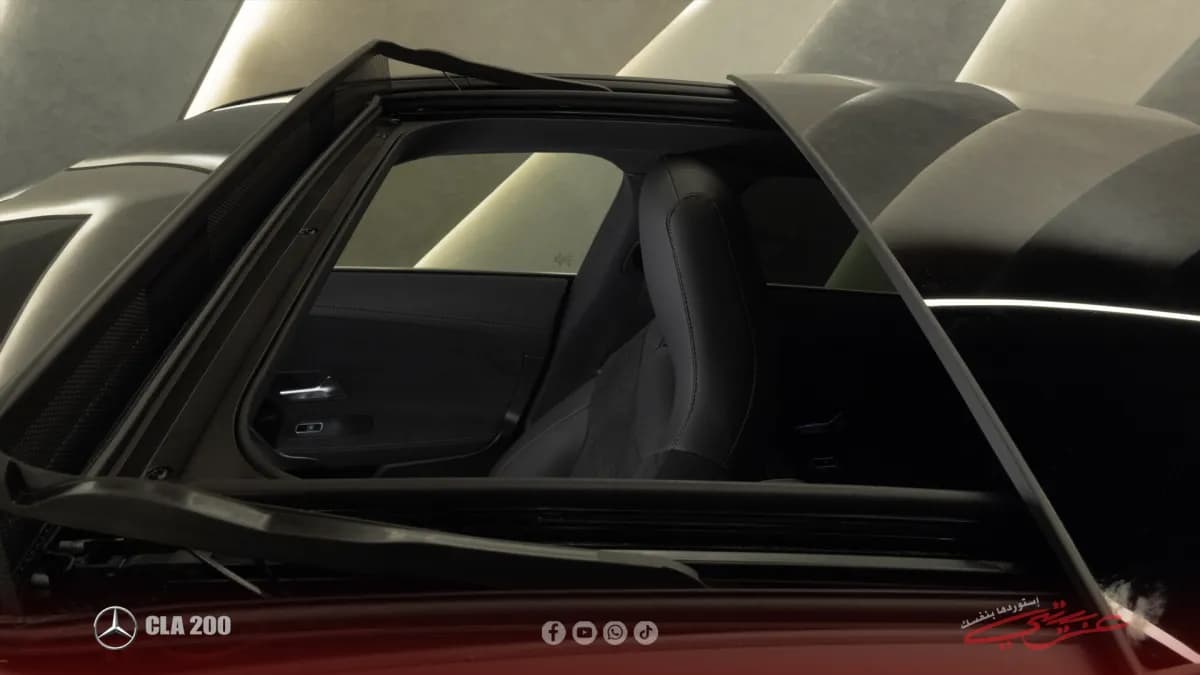 مرسيدس بنز CLA 200 2024 ايه ام جي أسود أوتوماتيك — جديدة