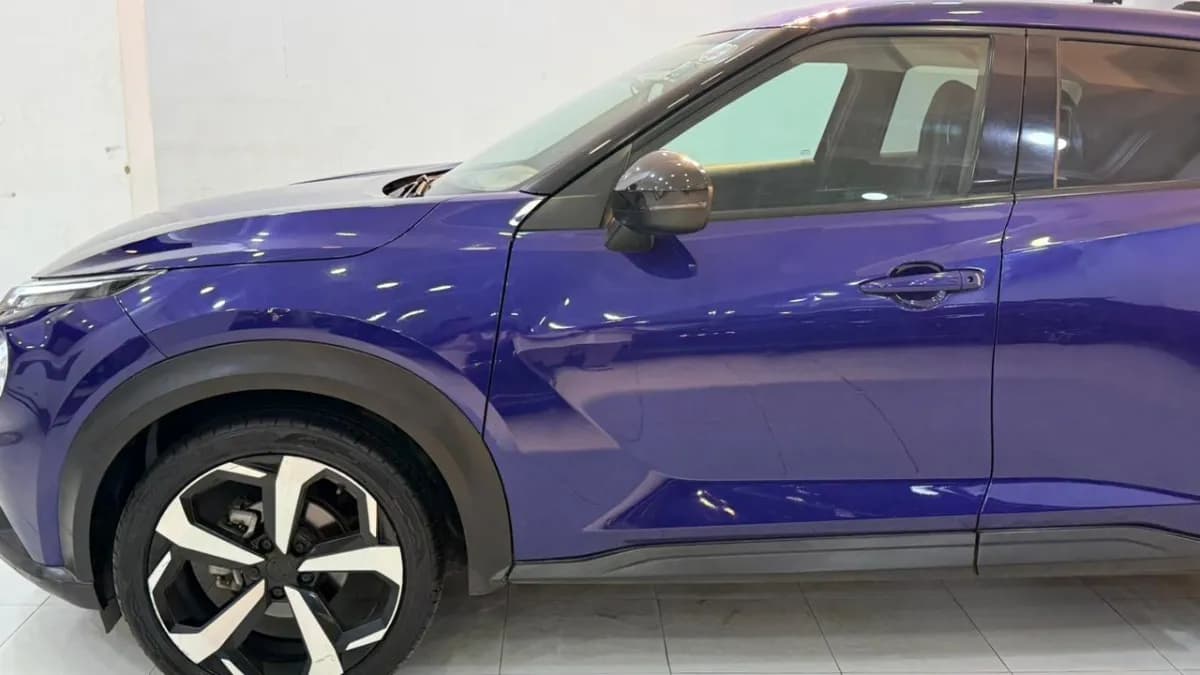Nissan Juke 2021 Tekna Blue Automatic — Used