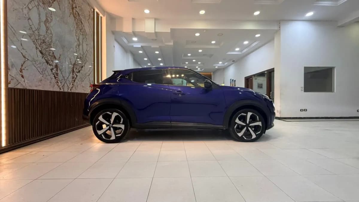 Nissan Juke 2021 Tekna Blue Automatic — Used