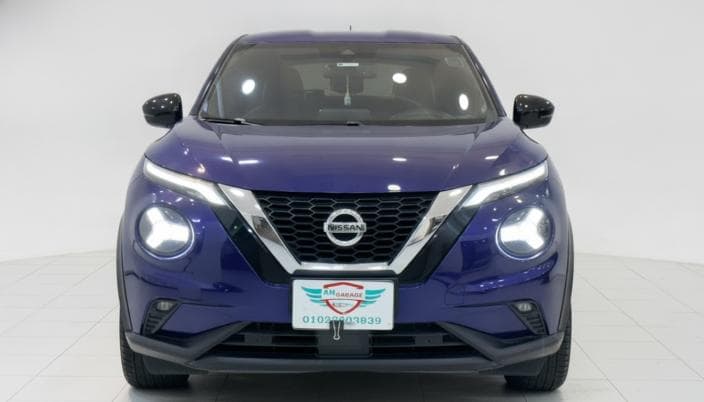 Nissan Juke 2021 Tekna Blue Automatic — Used - 1