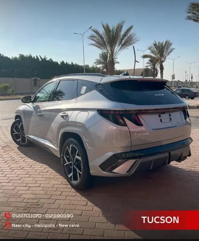 هيونداي توسان 2027 شادو فضي أوتوماتيك — جديدة