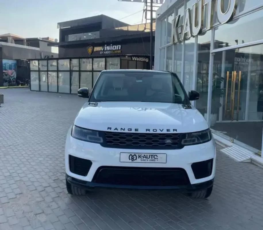 Range Rover Sport 2021 HSE White Automatic — Used