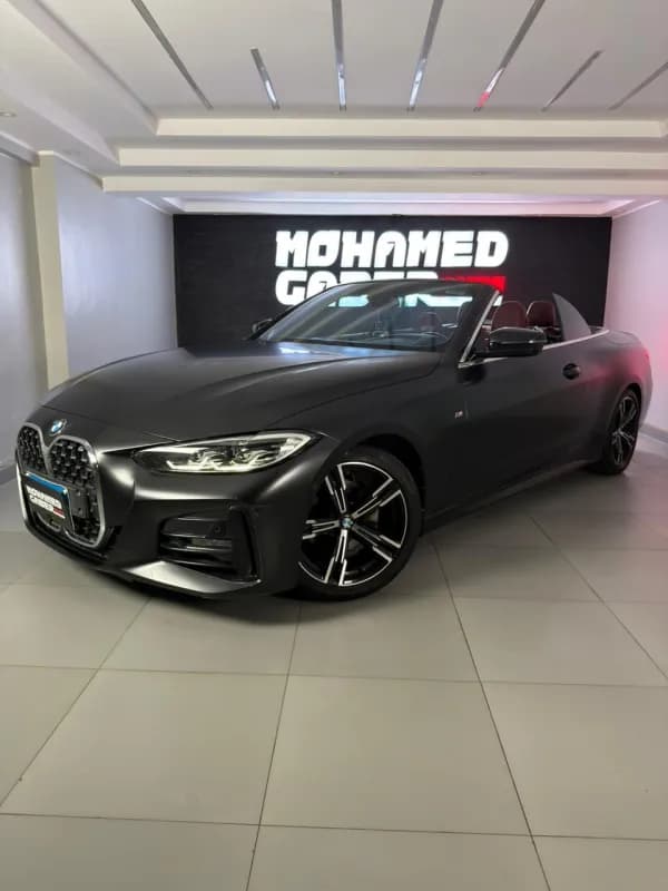 بي ام دبليو 420i 2023 M-Sport أسود أوتوماتيك — مستعملة