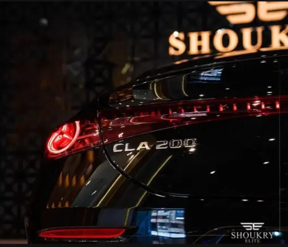 مرسيدس بنز CLA 200 2026 ايه ام جي أسود أوتوماتيك — جديدة