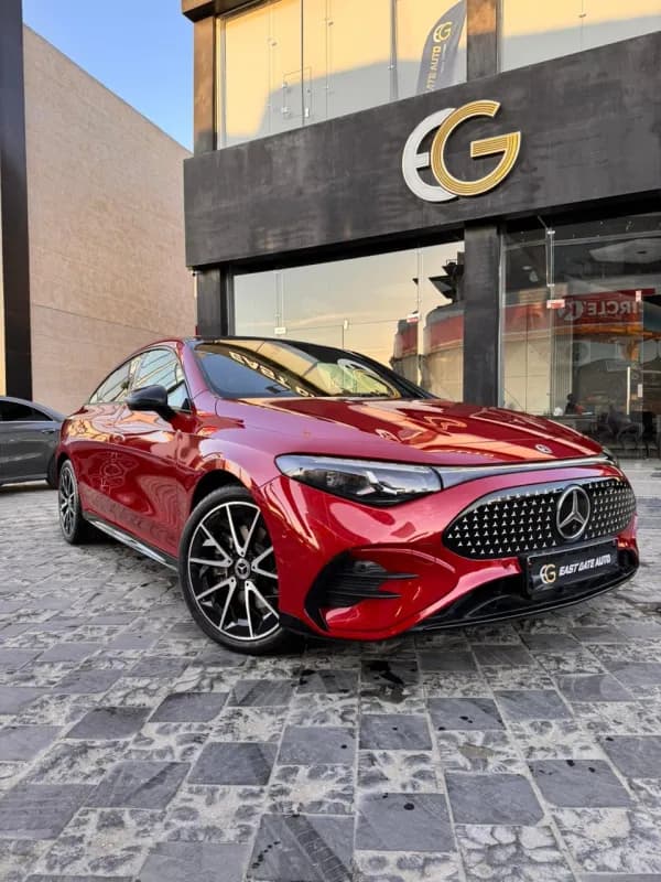 مرسيدس بنز CLA 250 -E 2025 ايه ام جي الكتريك أحمر أوتوماتيك — جديدة