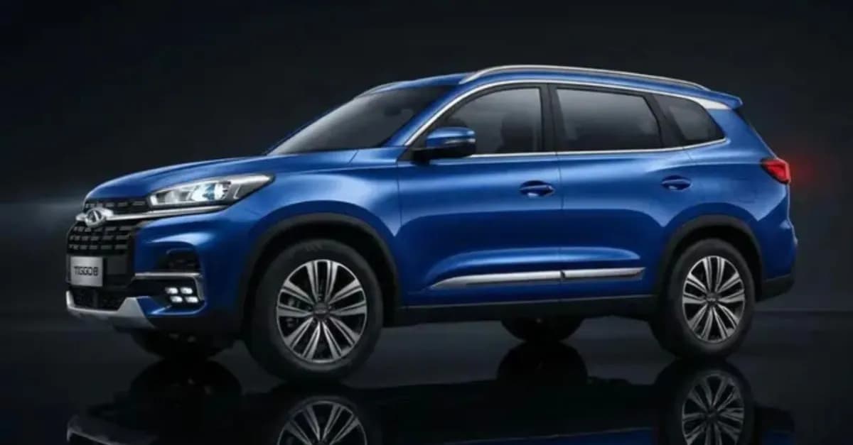 Chery Tiggo 8 2027 Luxury Blue Automatic — New