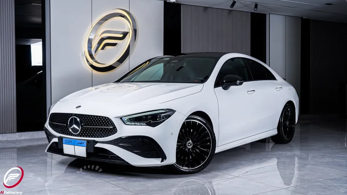 مرسيدس بنز CLA 200 2025 ايه ام جي أبيض أوتوماتيك — مستعملة