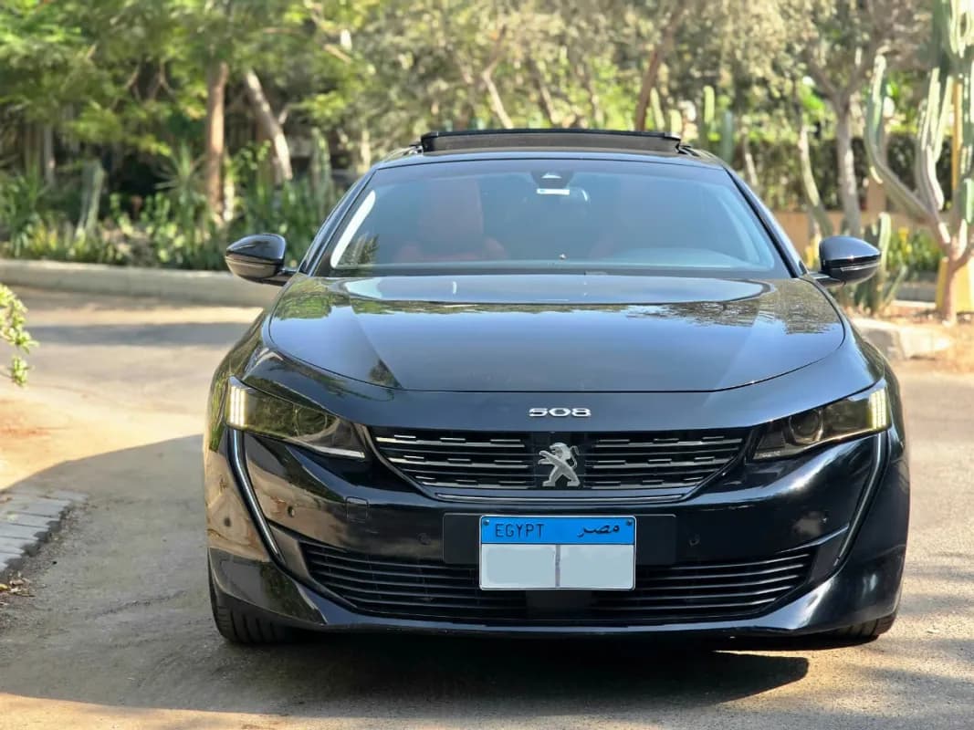 بيجو 508 2021 ألور بلس أسود أوتوماتيك — مستعملة