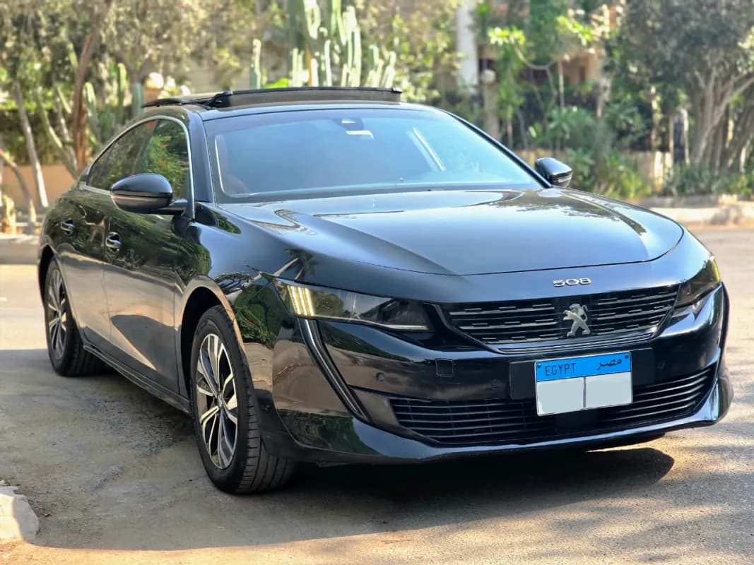 بيجو 508 2021 ألور بلس أسود أوتوماتيك — مستعملة