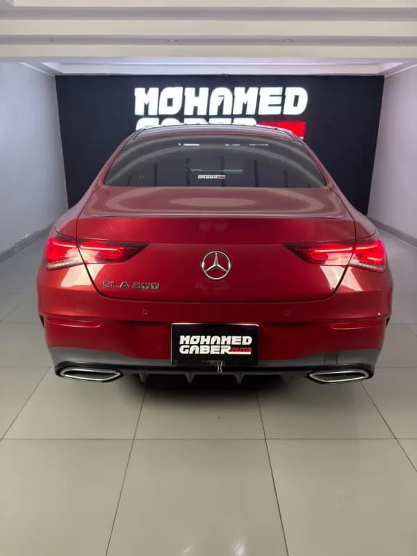 مرسيدس بنز CLA 200 2023 ايه ام جي أحمر أوتوماتيك — مستعملة