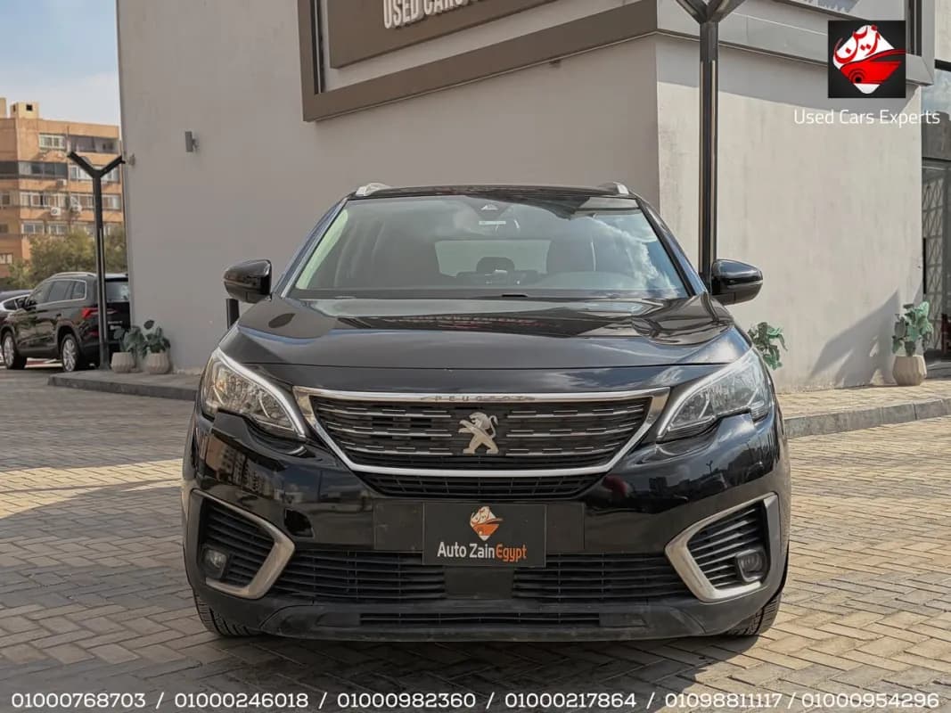 بيجو 5008 2019 اكتيف باك أسود أوتوماتيك — مستعملة
