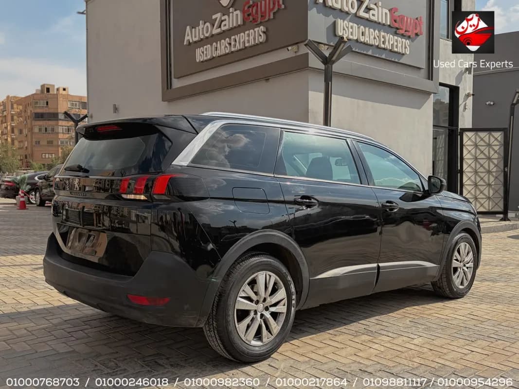 بيجو 5008 2019 اكتيف باك أسود أوتوماتيك — مستعملة
