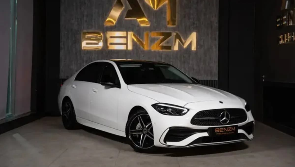 Mercedes-Benz C180 2025 AMG White Automatic — Used