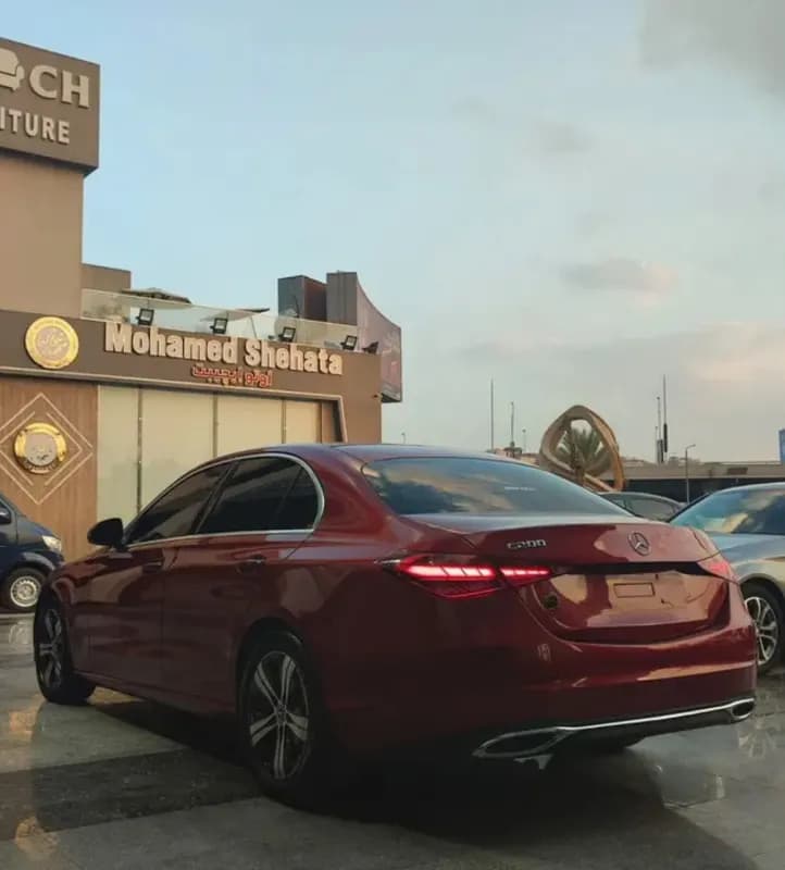 Mercedes-Benz C200 2022 Avantgarde Red Automatic — Used