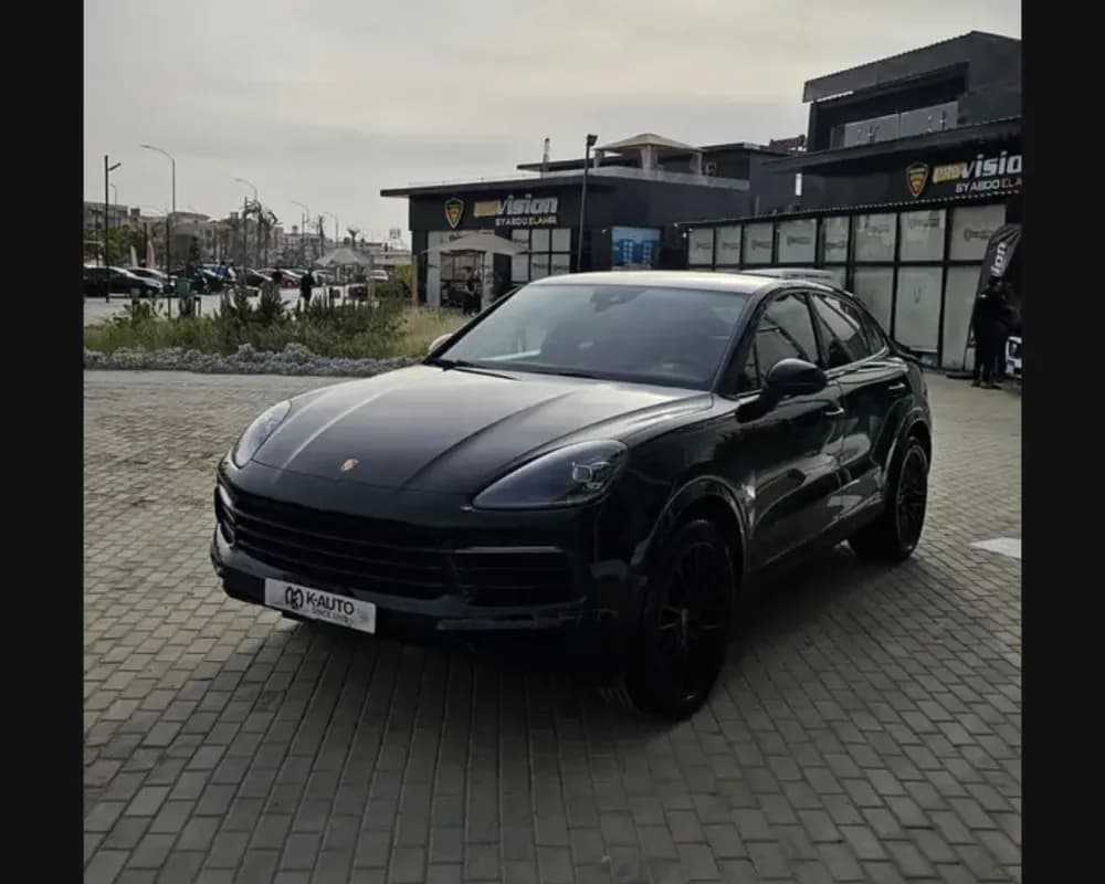 بورش كايان 2021 كوبيه أسود أوتوماتيك — مستعملة
