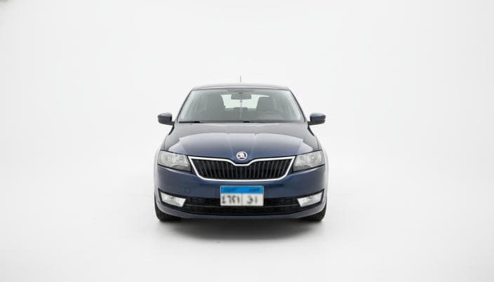 Skoda Rapid 2015 Style Navy Blue Automatic — Used - 1