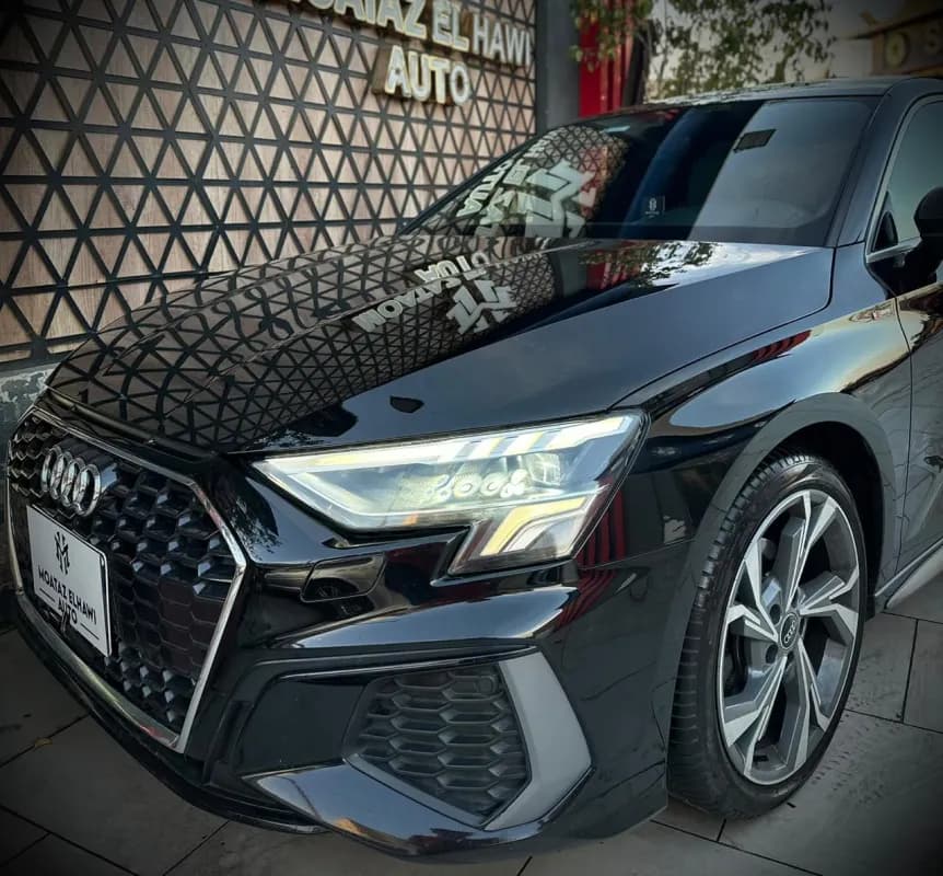 Audi A3 2022 S-line Black Automatic — Used
