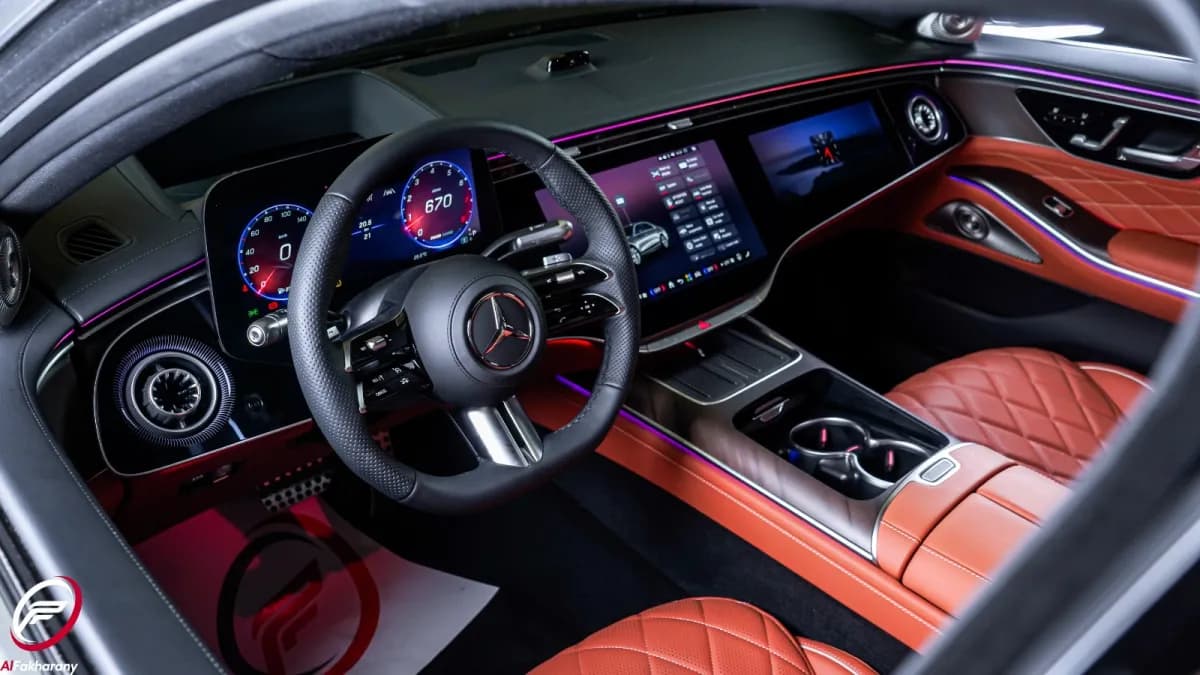 مرسيدس بنز S500 2027 اي ام جي أسود أوتوماتيك — جديدة