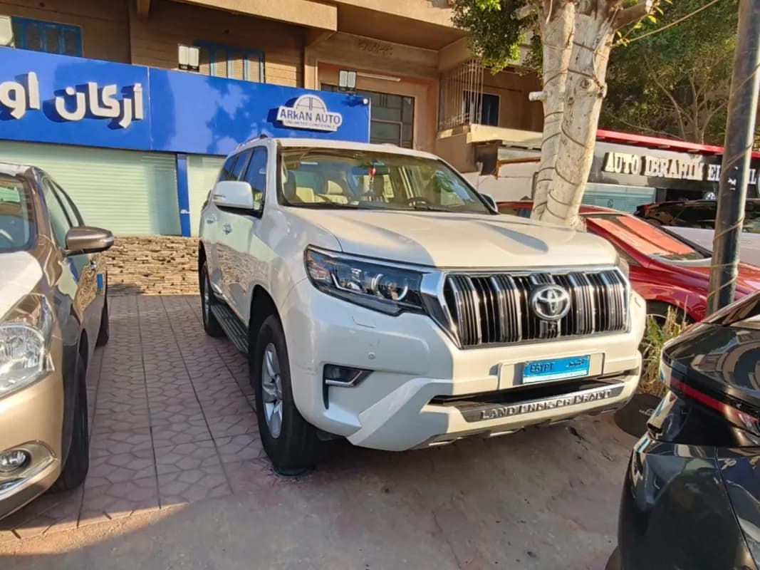 Toyota Prado 2022 TX White Automatic — Used
