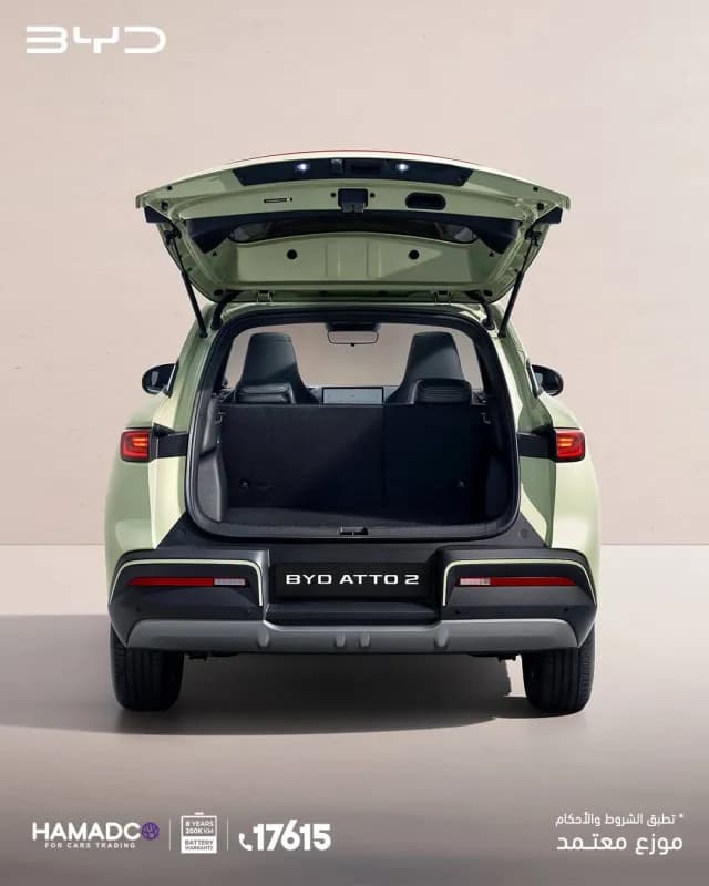 BYD Atto 2 2027 Luxury Green Automatic — New