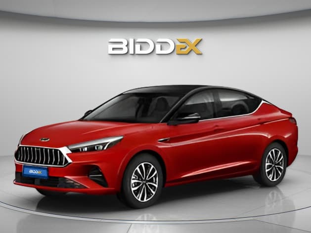 جاك JS4 2025 التيمات أحمر أوتوماتيك — جديدة
