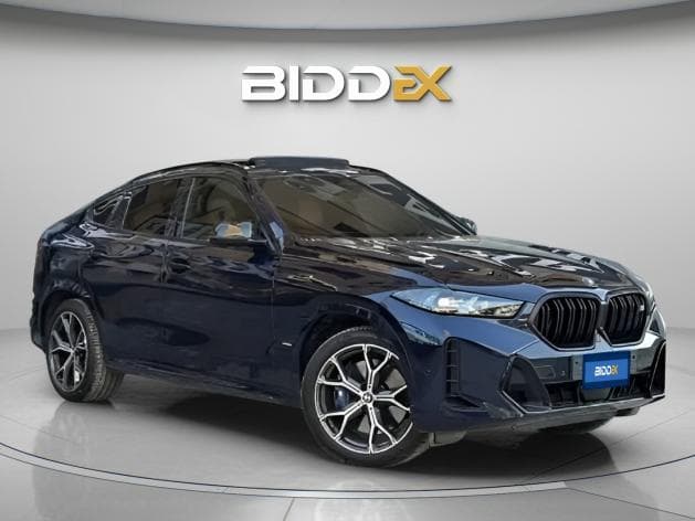 بي ام دبليو X6 2024 ام 60 اي اكس درايف أزرق أوتوماتيك — مستعملة - 1