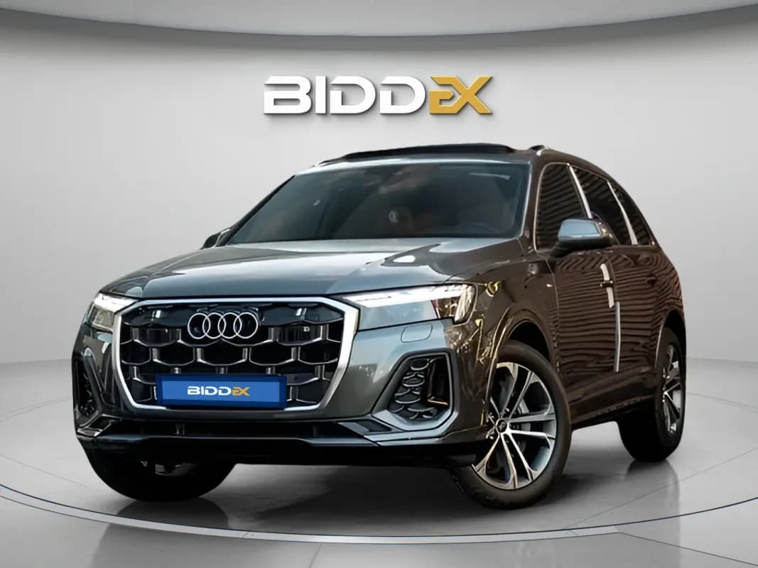 أودي Q7 2025 اس-لاين رمادي أوتوماتيك — جديدة