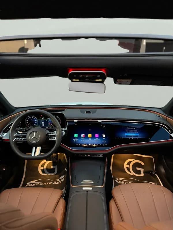 مرسيدس بنز E200 2024 بريميوم بلس أبيض أوتوماتيك — جديدة