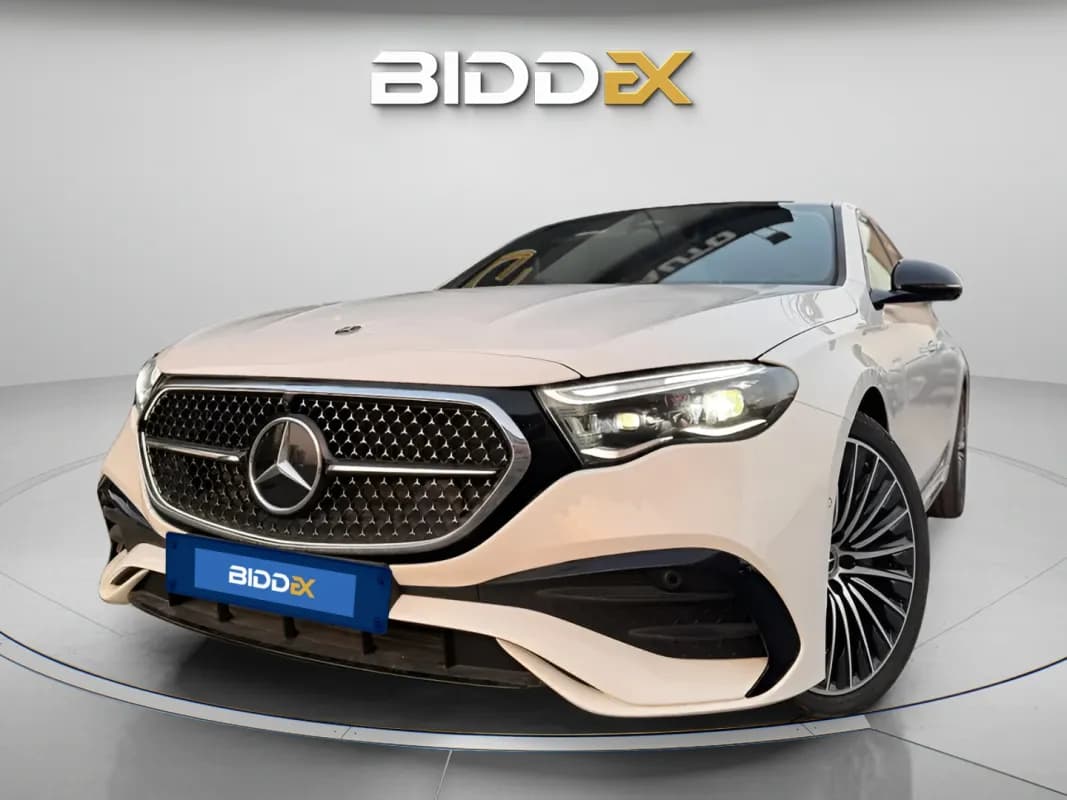 مرسيدس بنز E200 2024 بريميوم بلس أبيض أوتوماتيك — جديدة