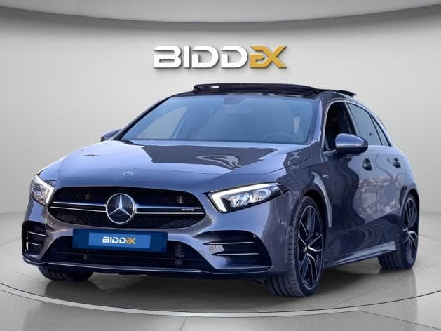 مرسيدس بنز A35 2023 ايه ام جي رمادي أوتوماتيك — مستعملة - 1