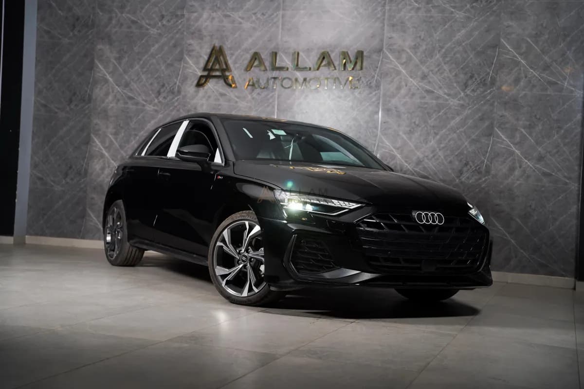 Audi A3 2026 S-line Black Automatic — New